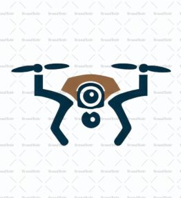 Moderne Drohne mit Kamera